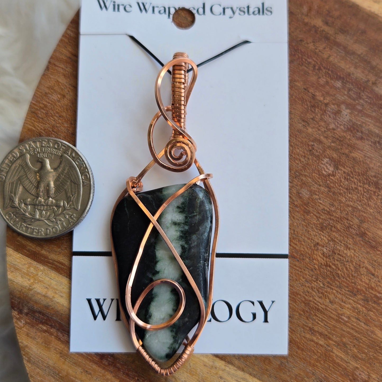 Tree Agate Pendant 1674