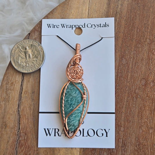 Amazonite Pendant 1690