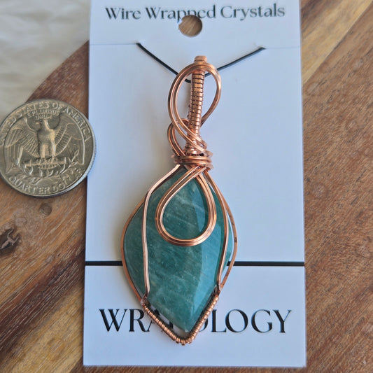 Amazonite Pendant 1700
