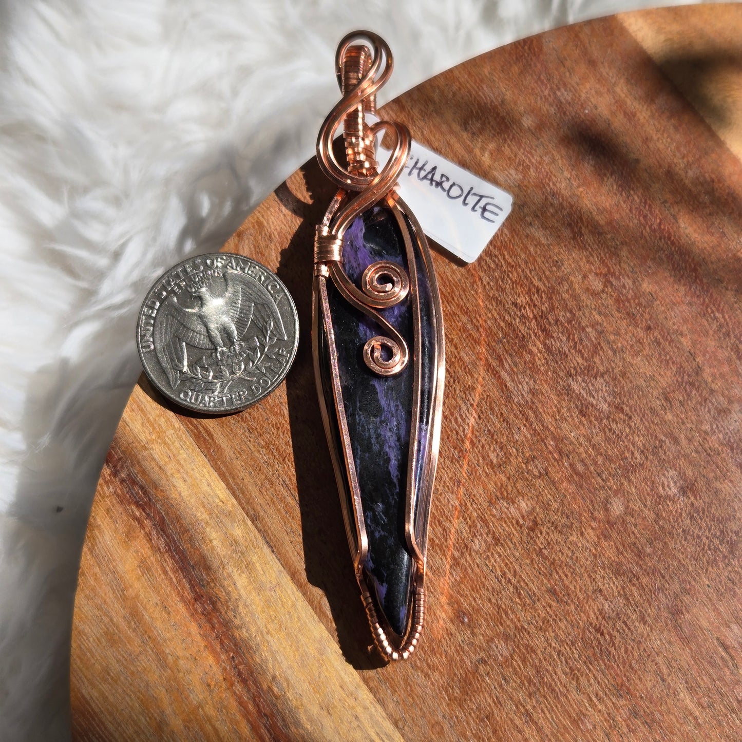 Charoite Pendant 1714