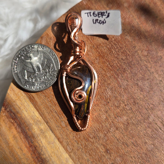 Tiger's Iron Pendant 1715