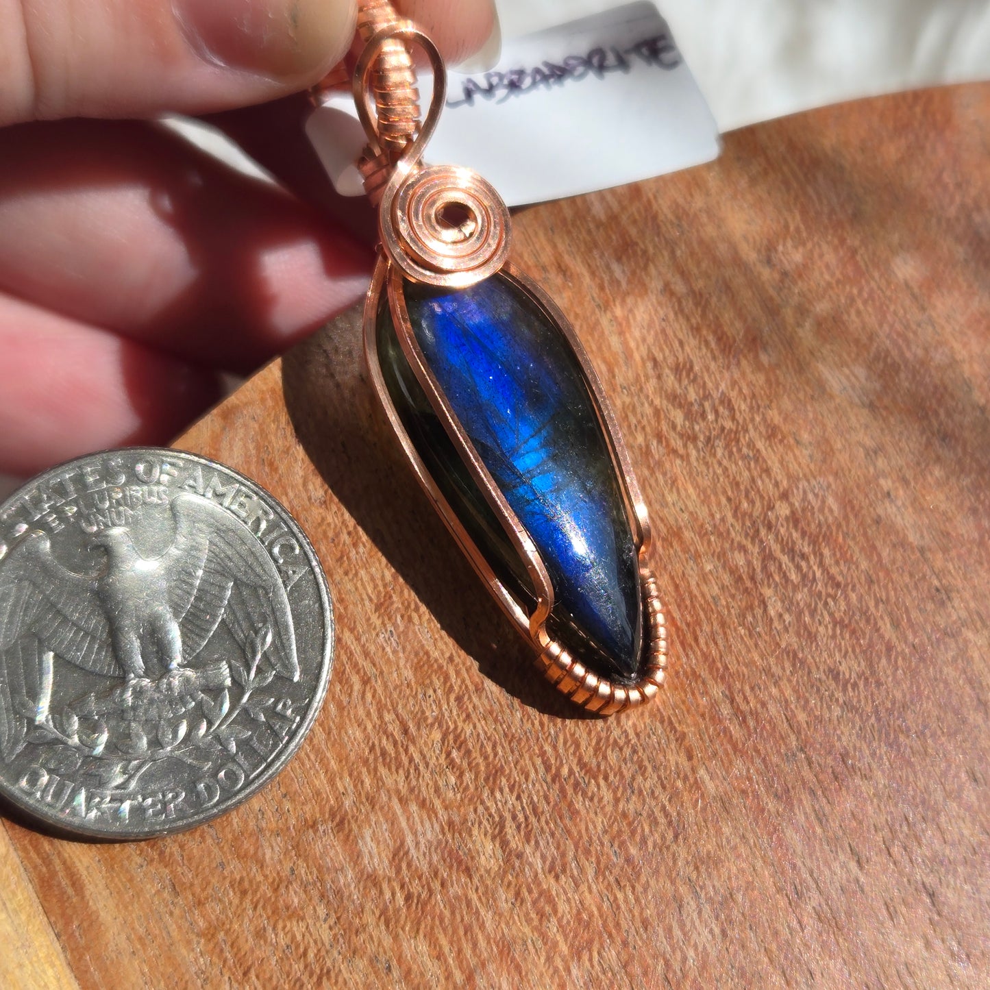 Labradorite Pendant 1712