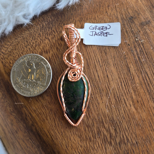 Green Jasper Pendant 1720