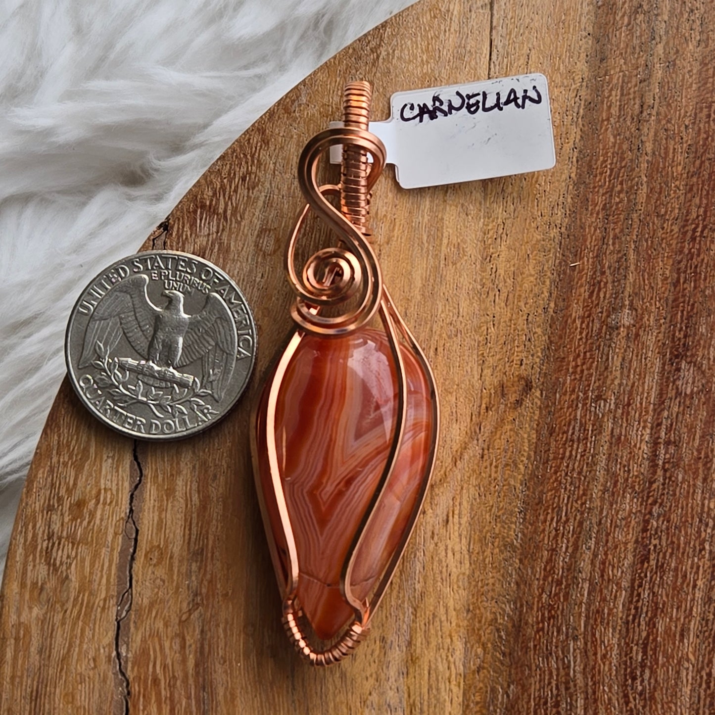 Carnelian Pendant 1726