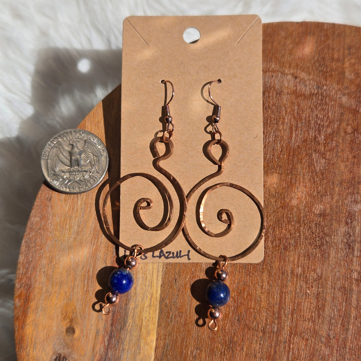 Lapis Lazuli Earrings 1197