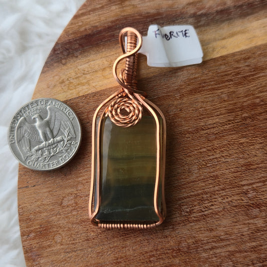 Fluorite Pendant 1746