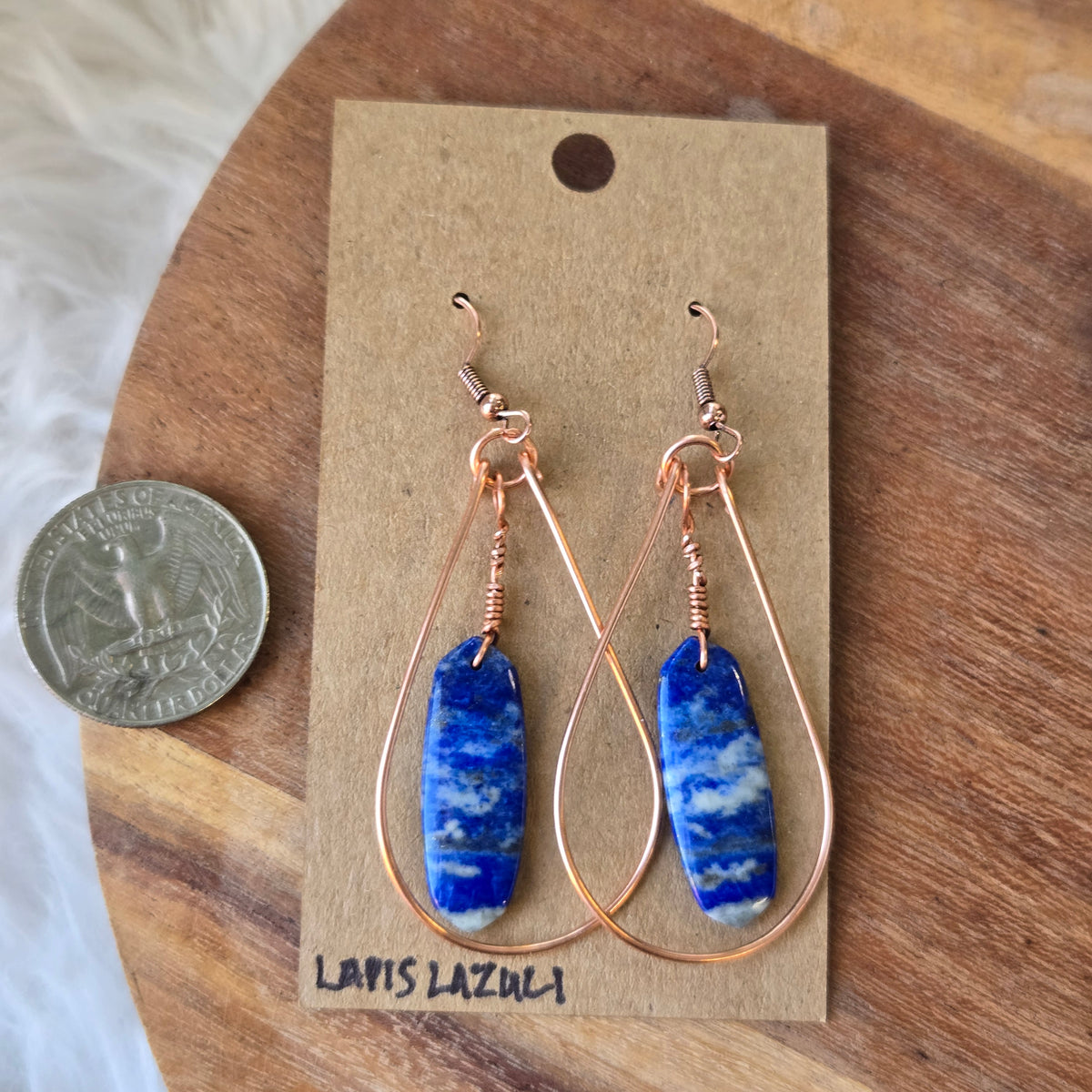 Lapis Lazuli Earrings 1806