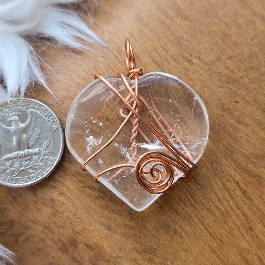 Clear Quartz Pendant 1009