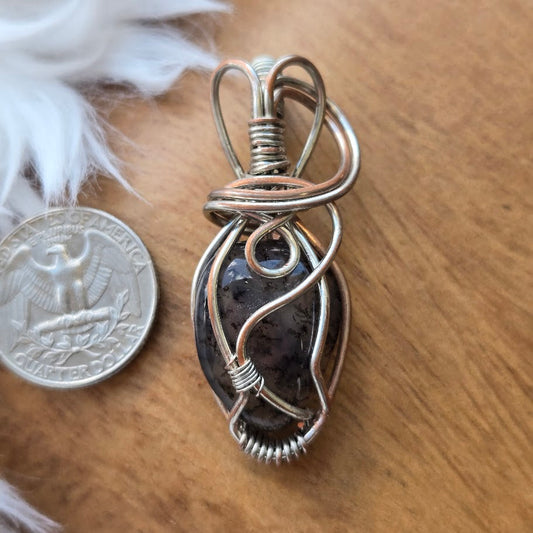 Dendritic Agate Pendant 1012