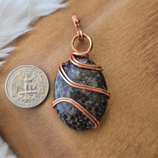 Kambaba Jasper Pendant 1017