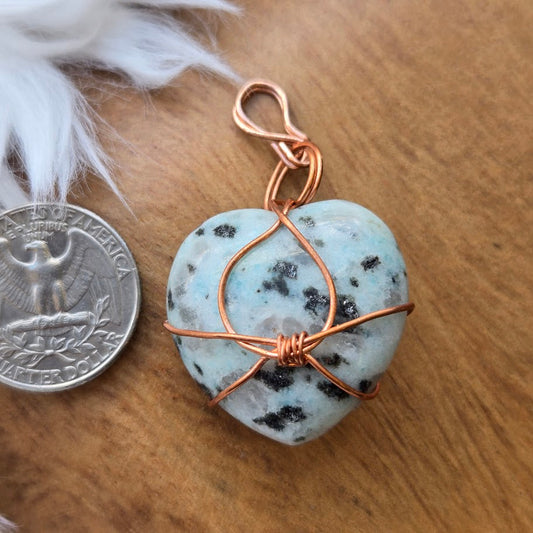 Kiwi Jasper Pendant 1007
