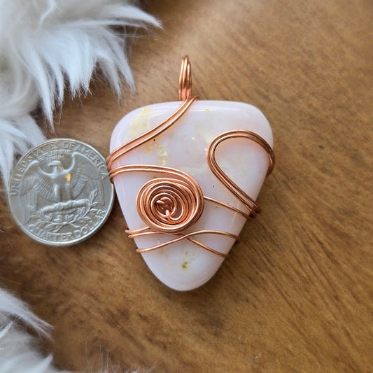 Mangano Calcite Pendant 1008