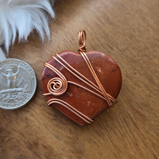 Red Jasper Pendant 1016