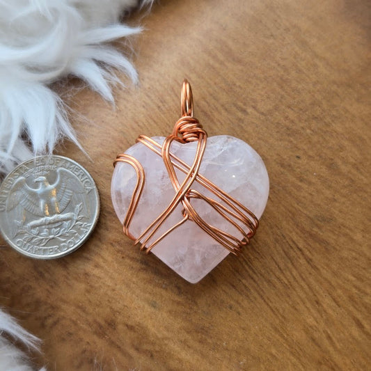Rose Quartz Pendant 1014