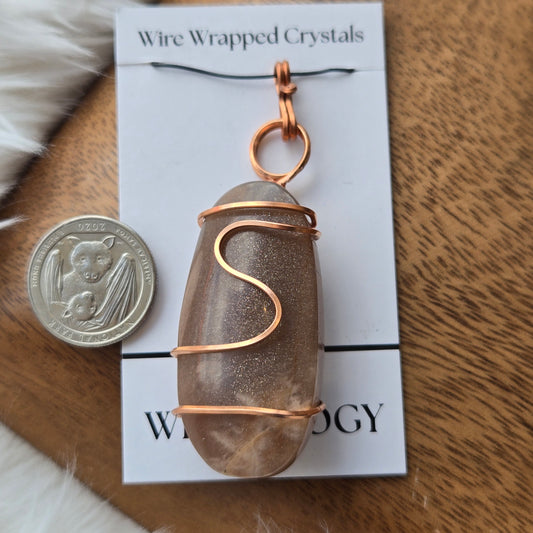 Sunstone Pendant 1029