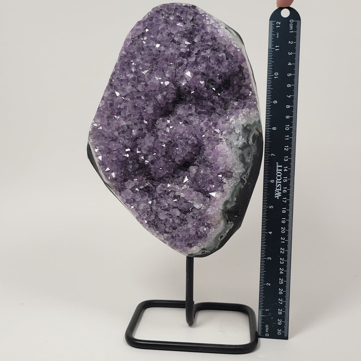 XL Amethyst on Stand