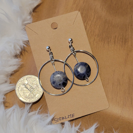 Sodalite Earrings 1209