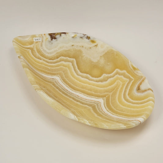 Banded Aragonite Bowl